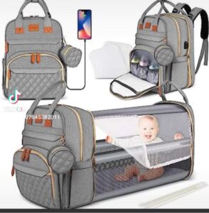 Baby Bag with Bed - Portable and Multi-functional