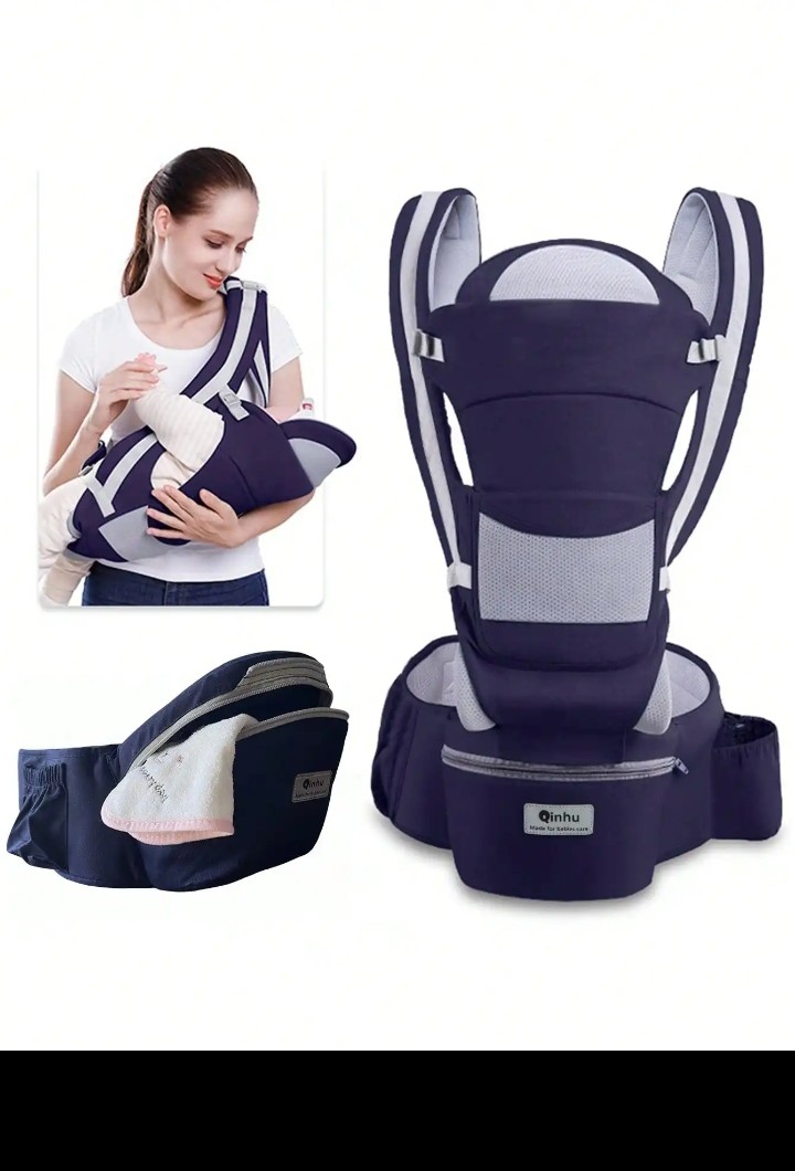 Multifunctional Baby Carrier - Comfortable & Adjustable Design for Baby and Parent